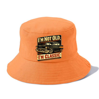 I'm Not Old I'm Classic - Bucket Hat - Terracotta Clay(Orange)