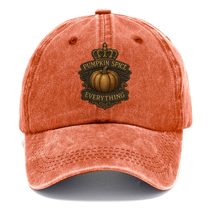 Pumpkin Spice Everything  - Classic Cap - Terracotta Clay(Orange)