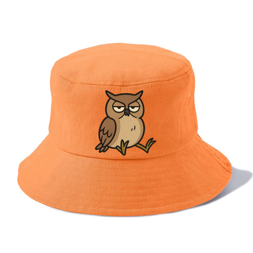 The Owl Judging Silently - Bucket Hat