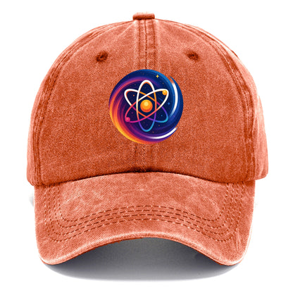 Micro Macro - Atom structure expanding i - Classic Cap - Terracotta Clay(Orange)