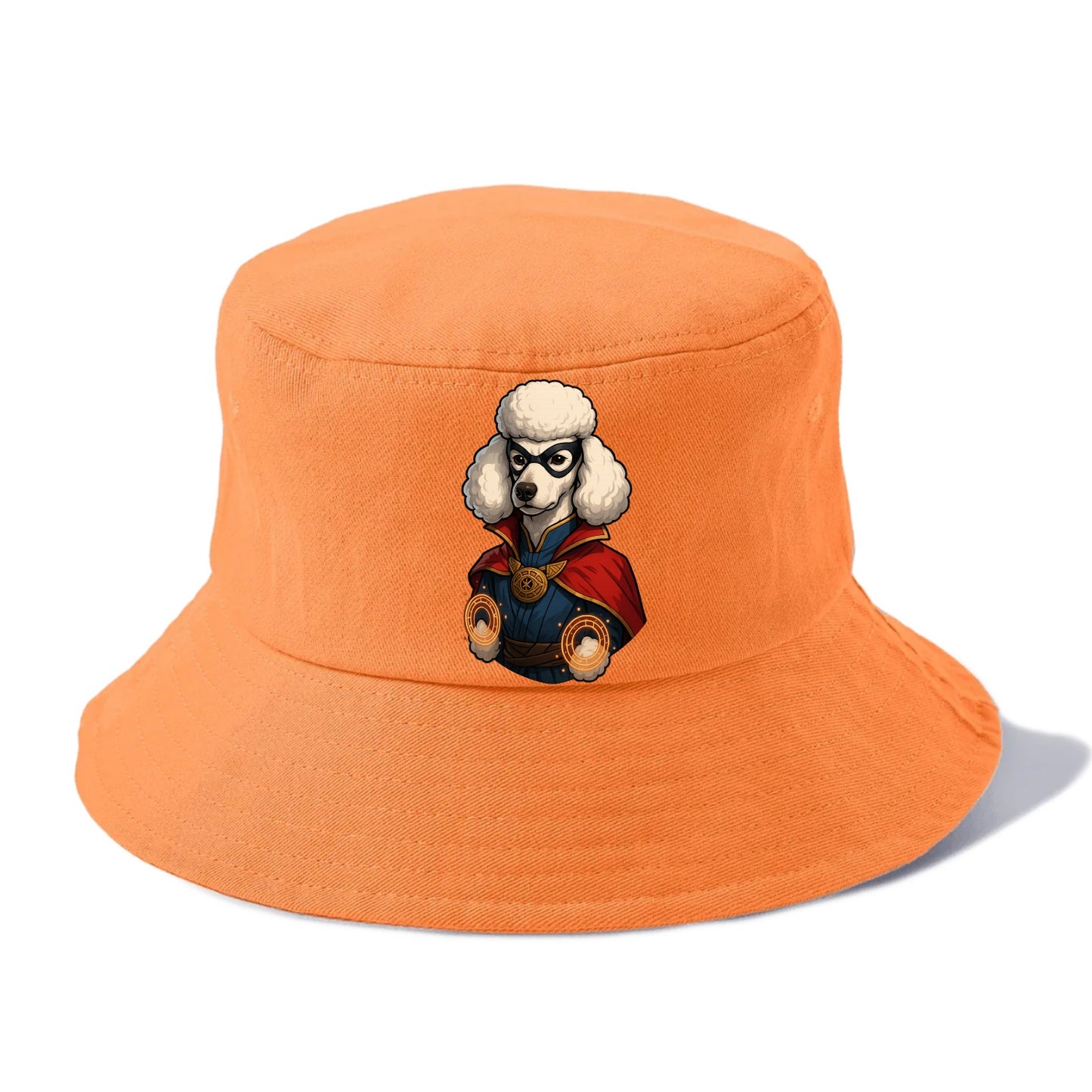 Poodle Doctor Strange  - Bucket Hat - Terracotta Clay(Orange)