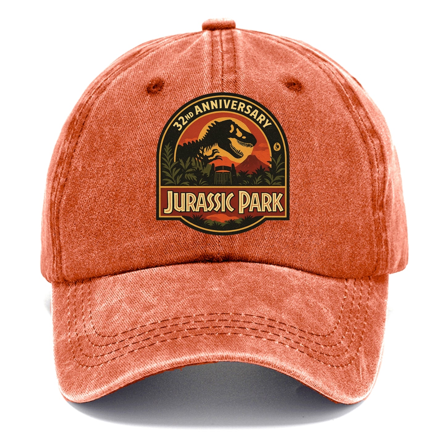 Jurassic Park 32nd Anniversary - Classic Cap - Terracotta Clay(Orange)