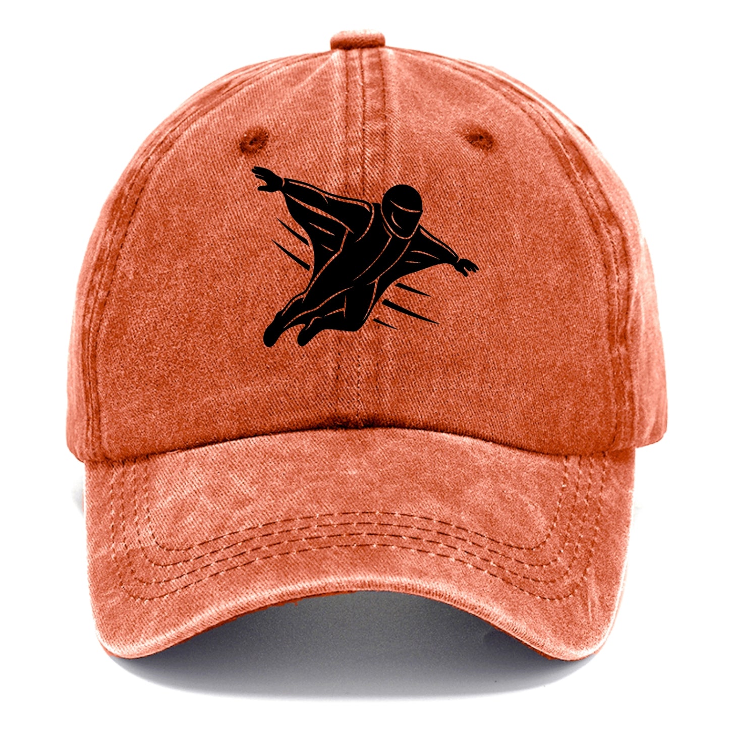 Wingsuit flyer gliding - Classic Cap - Terracotta Clay(Orange)