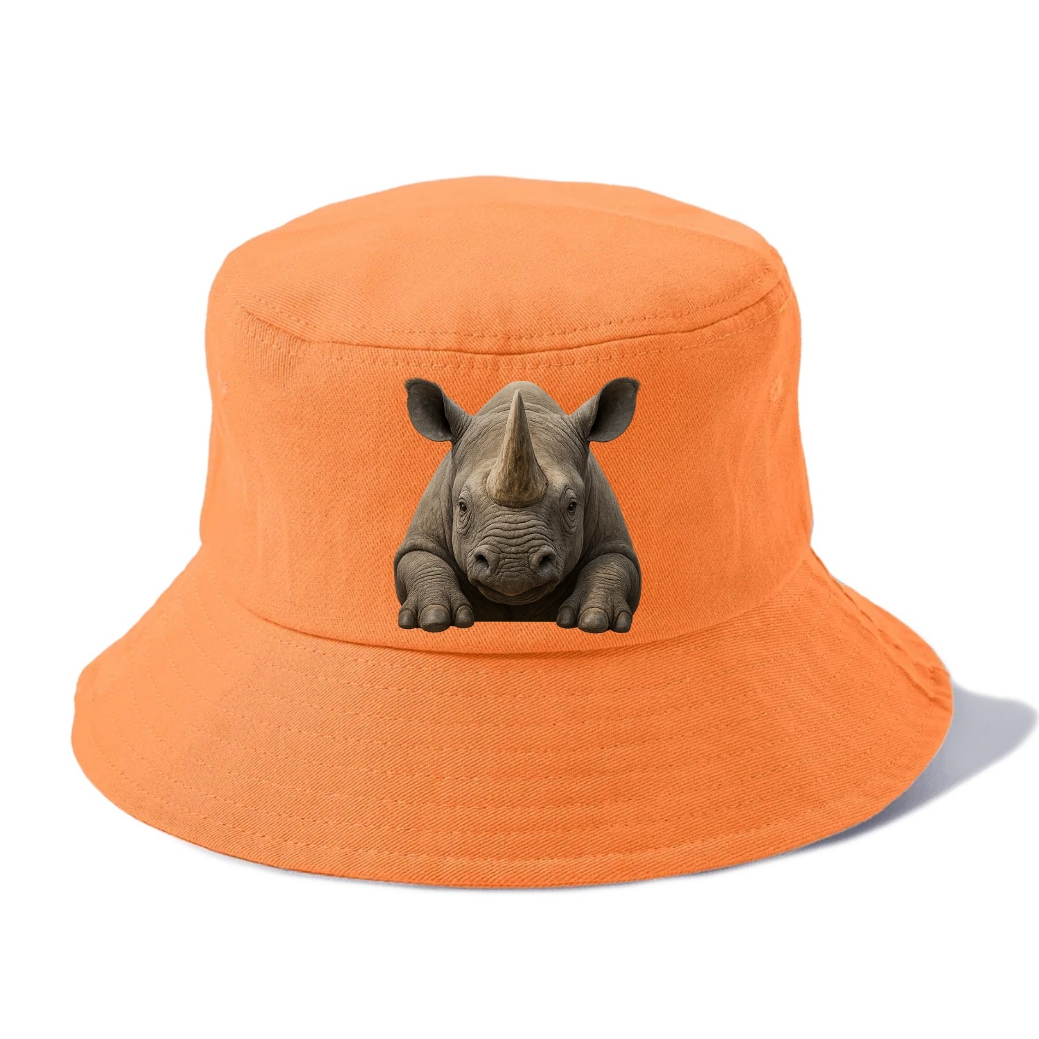 Rhinoceros  - Bucket Hat - Terracotta Clay(Orange)