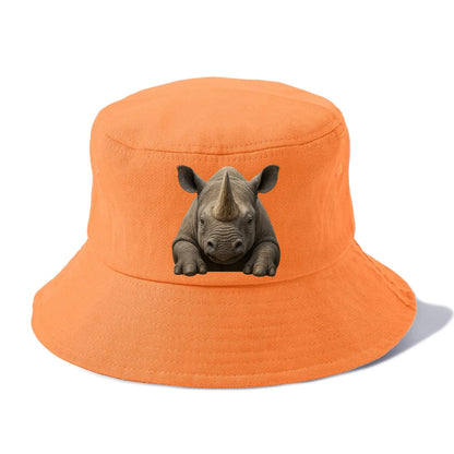Rhinoceros  - Bucket Hat - Terracotta Clay(Orange)