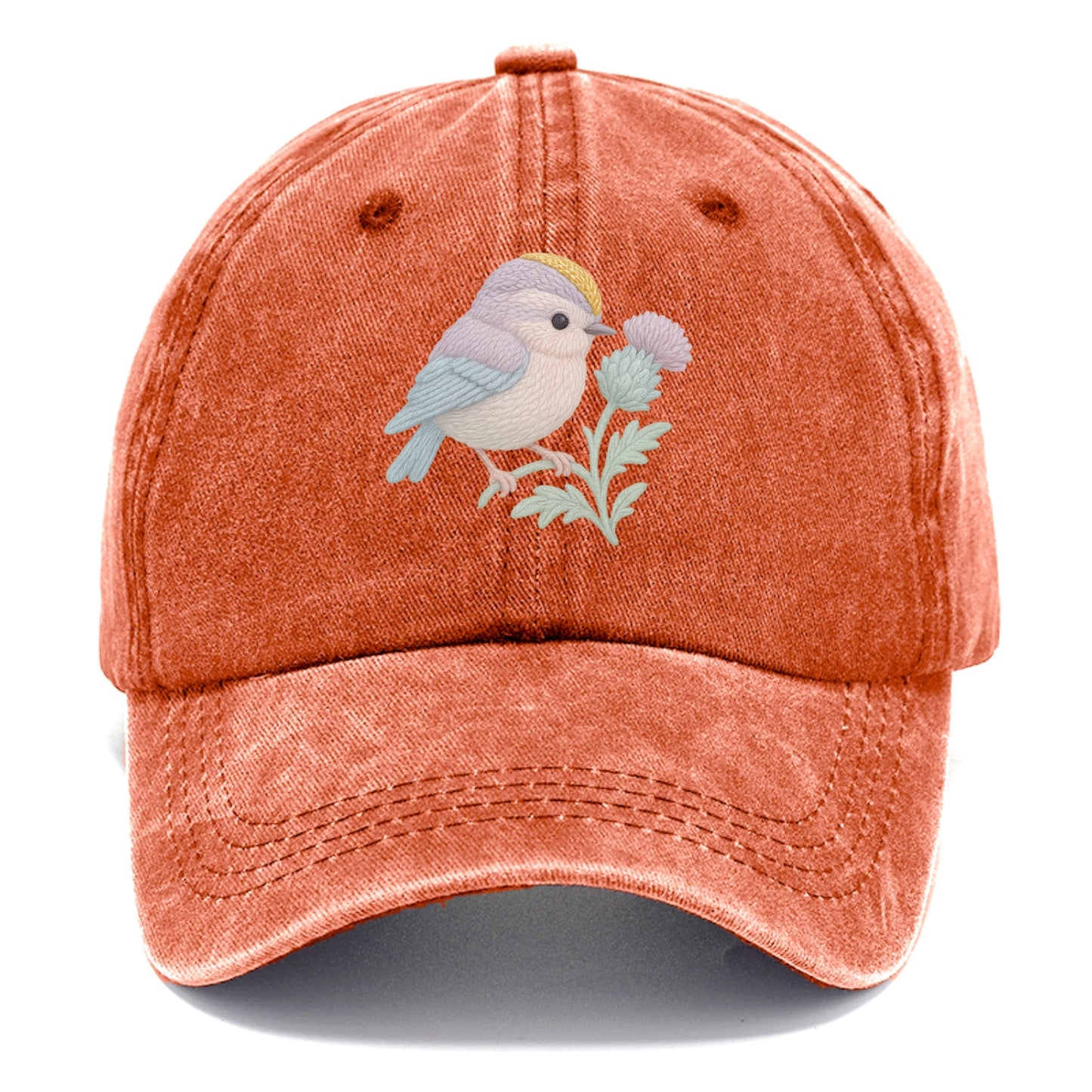 Firecrest Thistle Crown  - Classic Cap - Terracotta Clay(Orange)