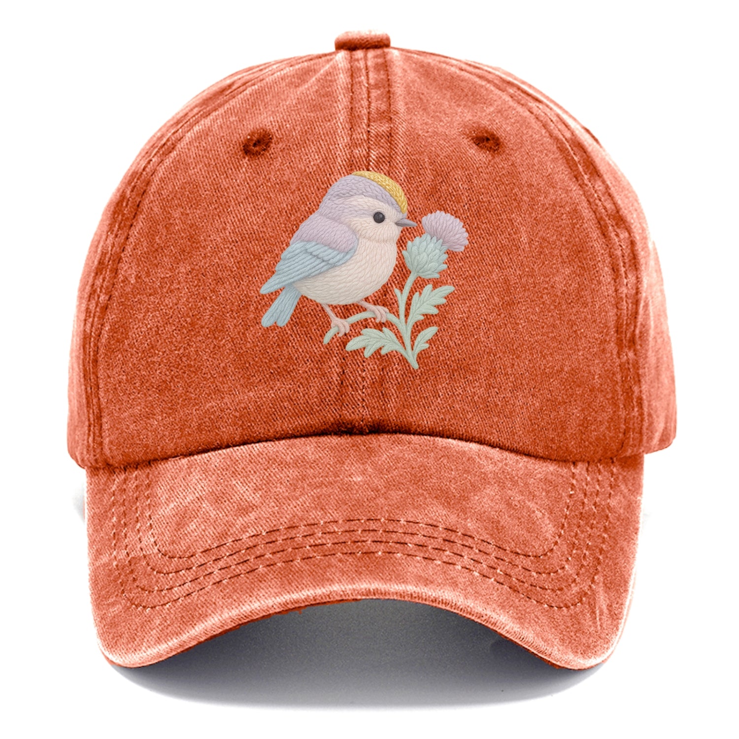 Firecrest Thistle Crown  - Classic Cap - Terracotta Clay(Orange)