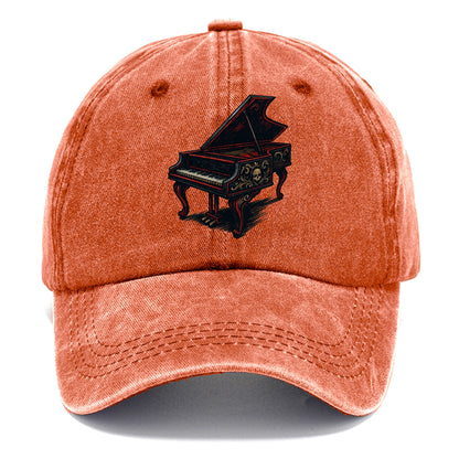 Harpsichord with baroque decorative styling - Classic Cap - Terracotta Clay(Orange)