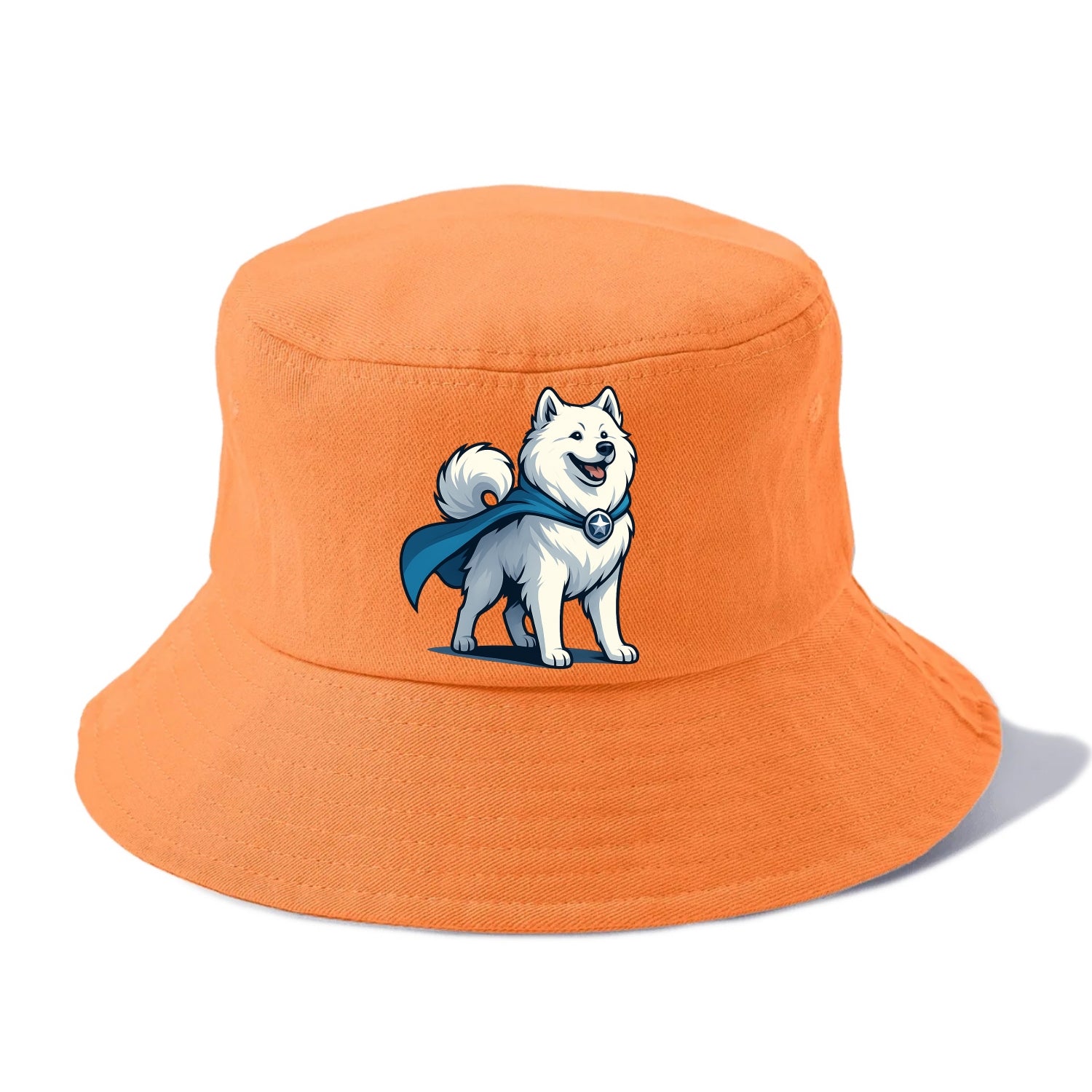 Samoyed Winter Hero  - Bucket Hat - Terracotta Clay(Orange)