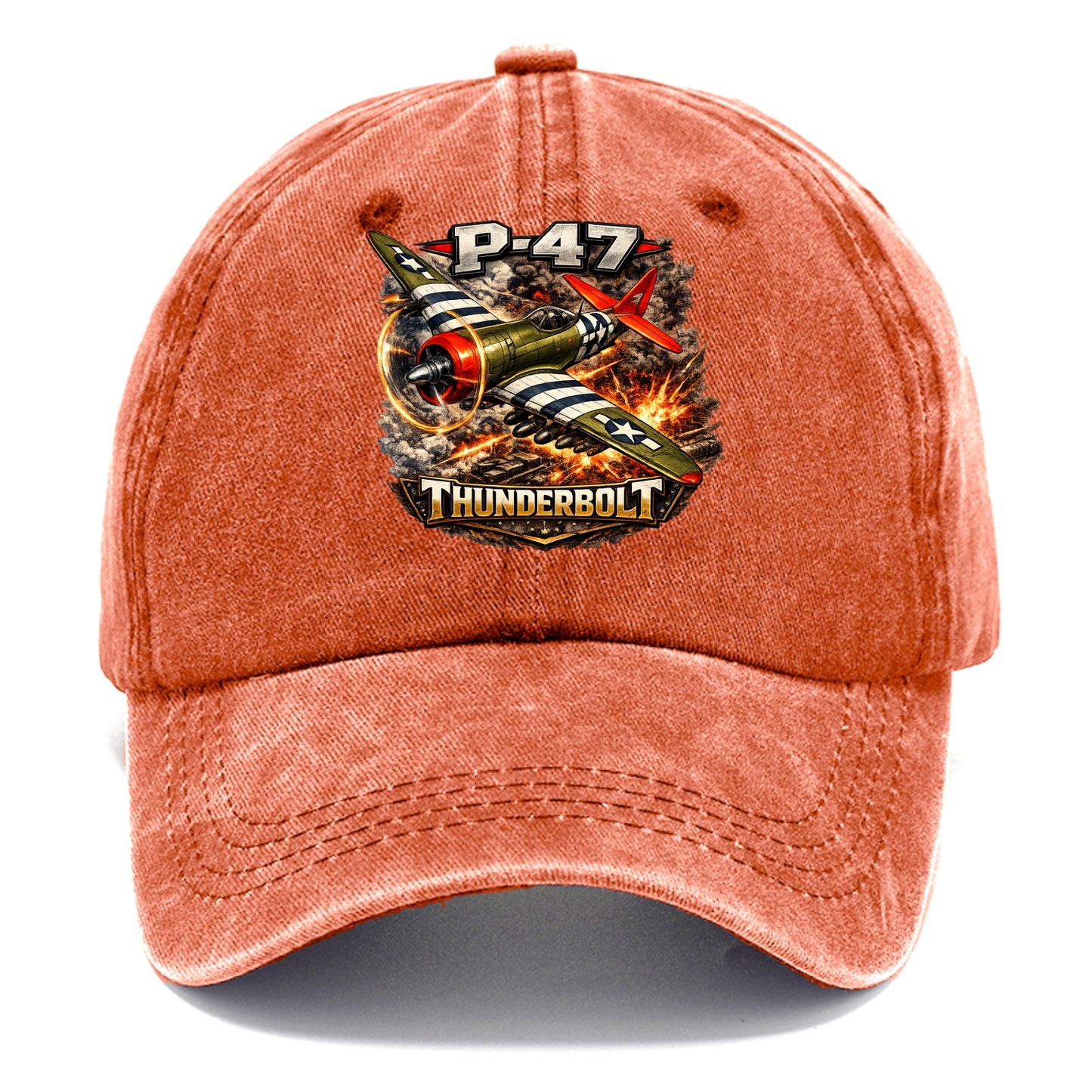 P 47 Thunderbolt - Classic Cap - Terracotta Clay(Orange)