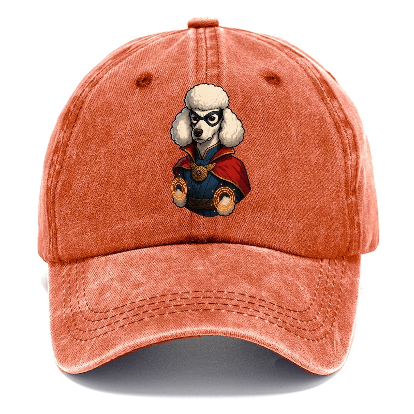 Poodle Doctor Strange  - Classic Cap - Terracotta Clay(Orange)