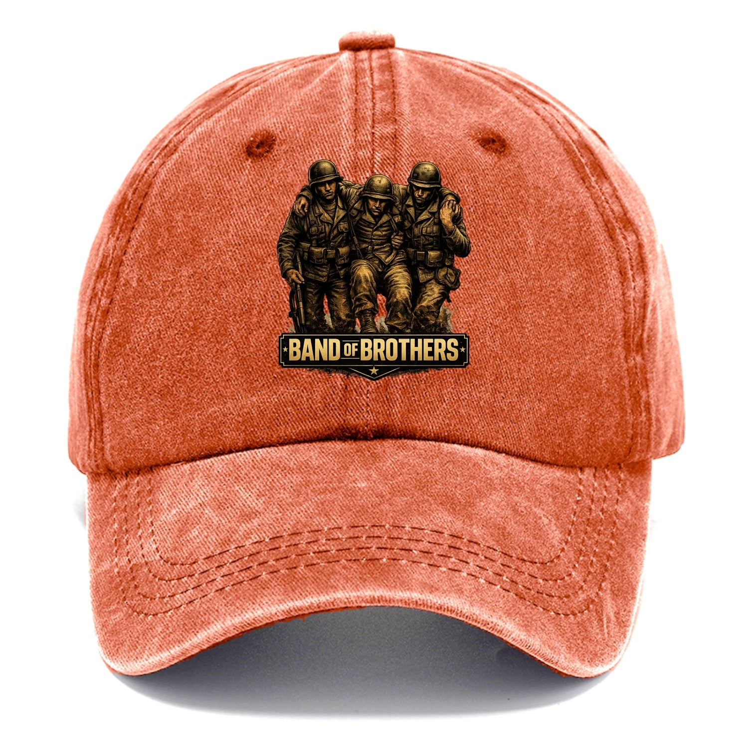 Band Of Brothers - Classic Cap - Terracotta Clay(Orange)