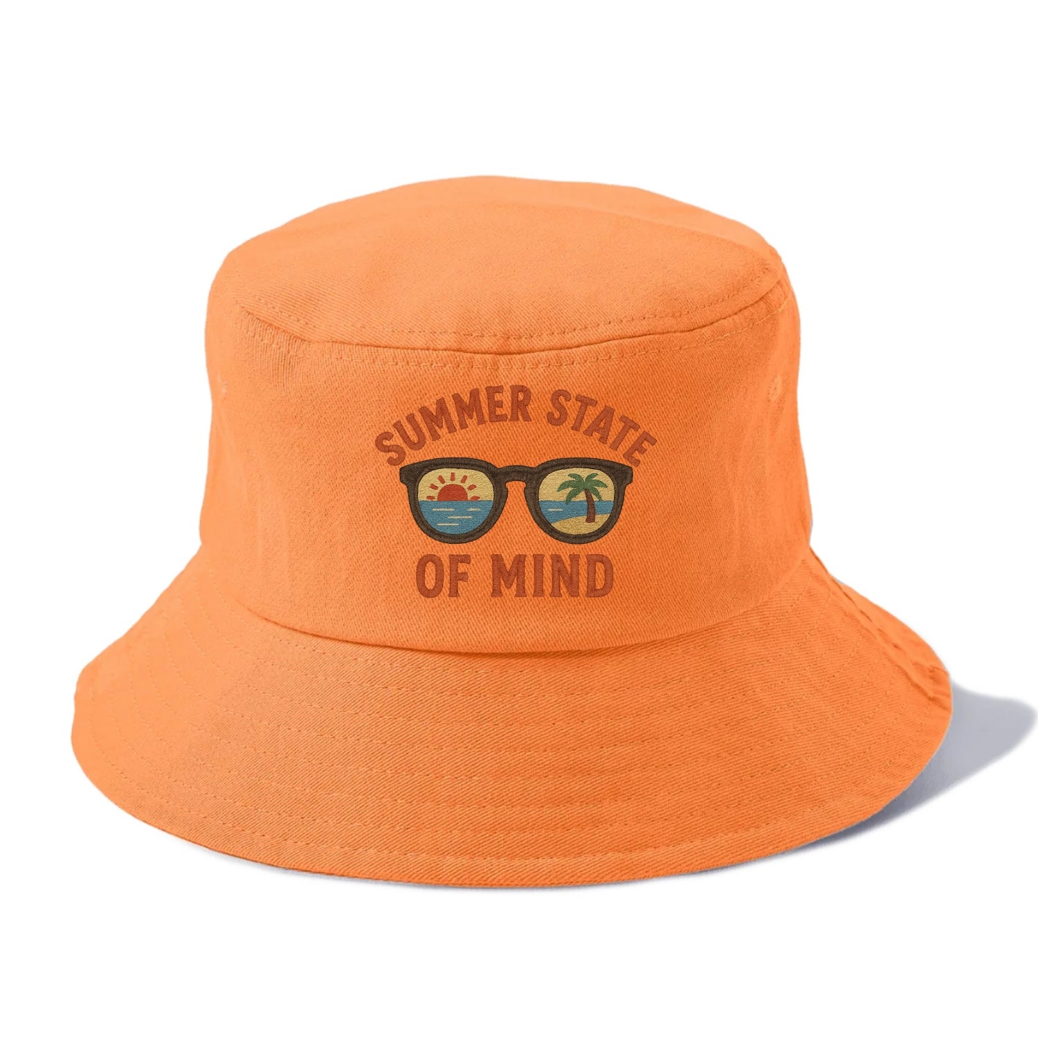 Summer State Of Mind  - Bucket Hat - Terracotta Clay(Orange)