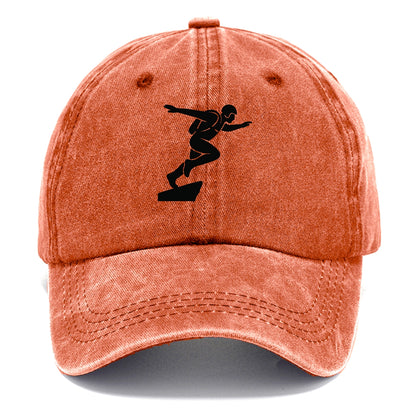 Base jumper launching off - Classic Cap - Terracotta Clay(Orange)