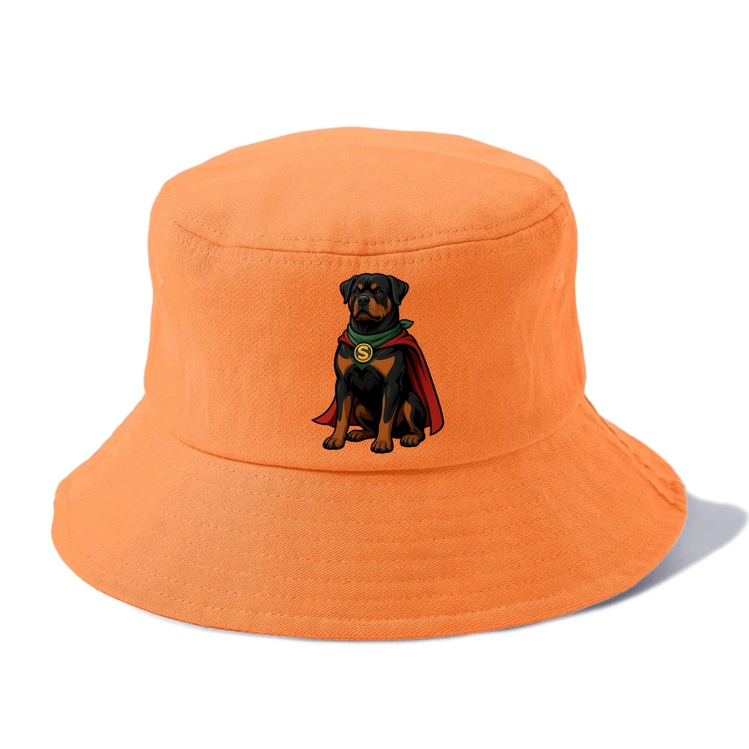 Rottweiler Strong Hero  - Bucket Hat - Terracotta Clay(Orange)