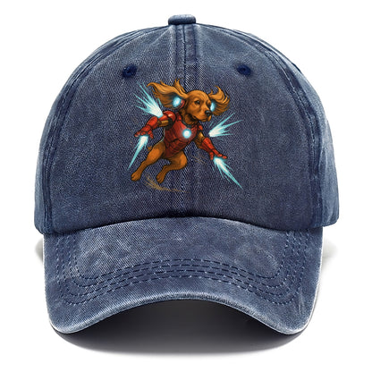 Cocker Spaniel Iron Man  - Classic Cap - Twilight Navy(Blue)