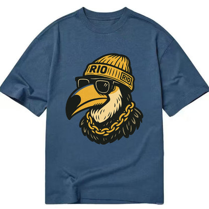Rio Toucan - Classic T-shirt - Twilight Navy(Blue)