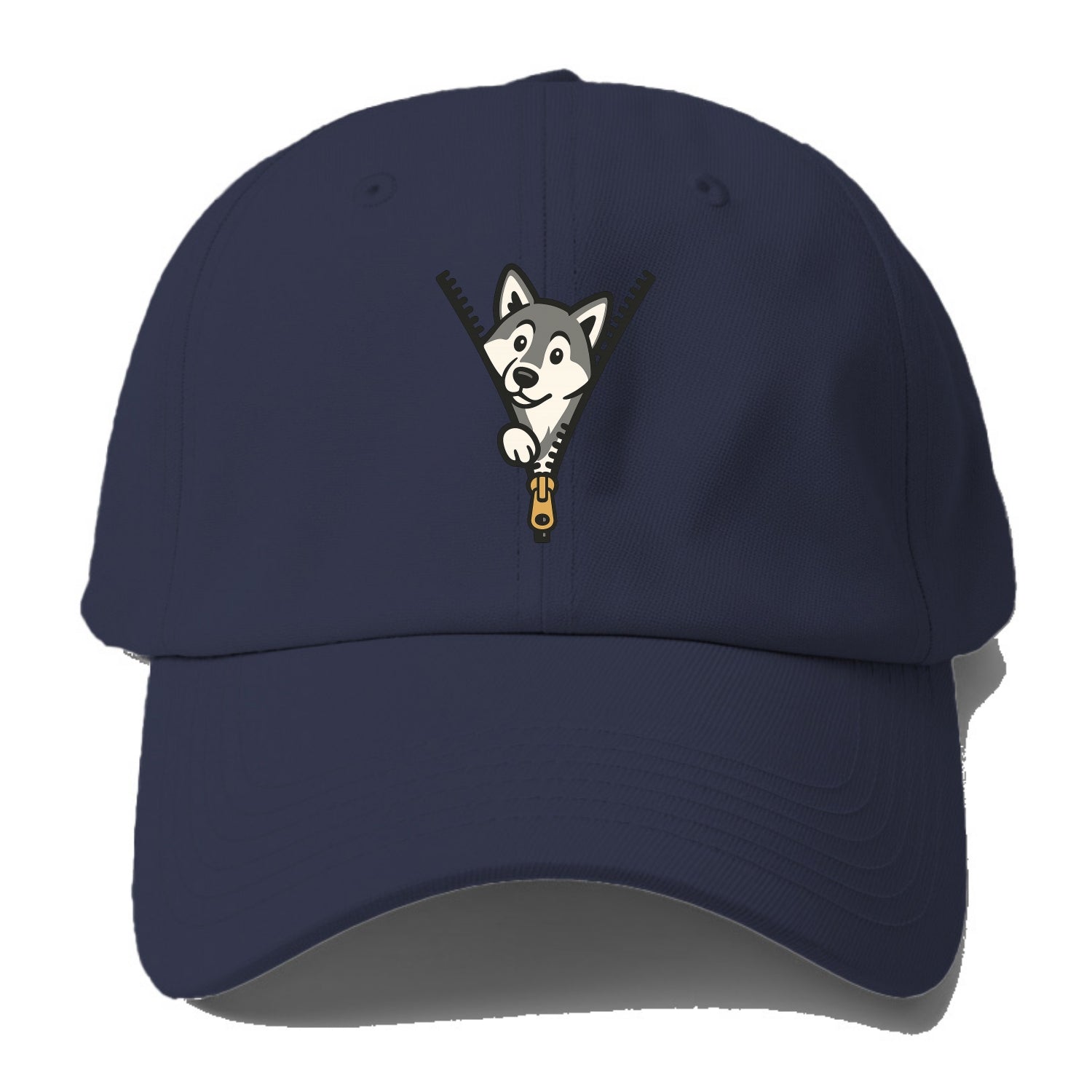 Alaskan Malamute - Baseball Cap For Big Heads - Twilight Navy(Blue)