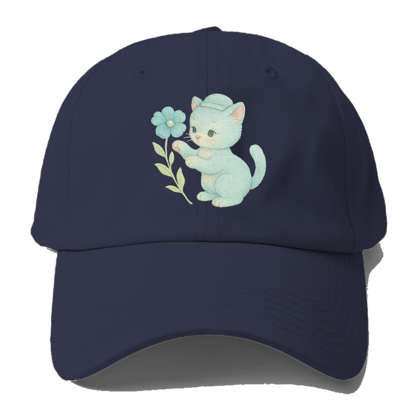 Aqua Kitten - Baseball Cap - Twilight Navy(Blue)