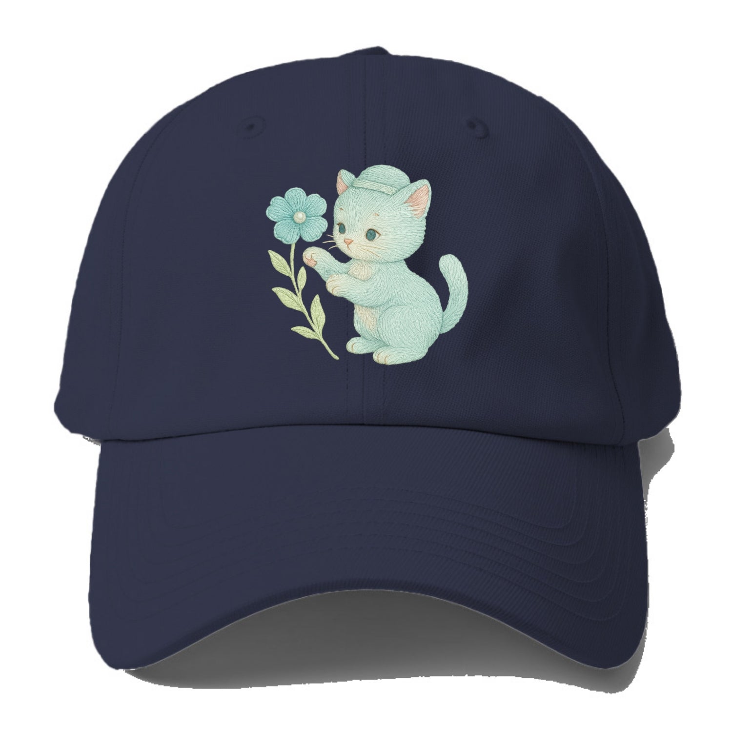 Aqua Kitten - Baseball Cap - Twilight Navy(Blue)