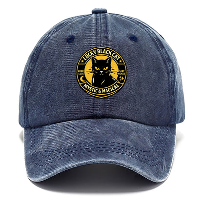 Mystic Feline Emblem - Classic Cap - Twilight Navy(Blue)