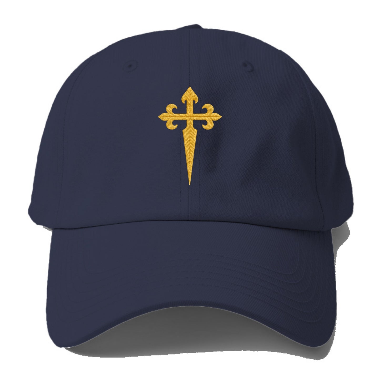 Order Of Santiago Cross - Baseball Cap For Big Heads - Twilight Navy(Blue)