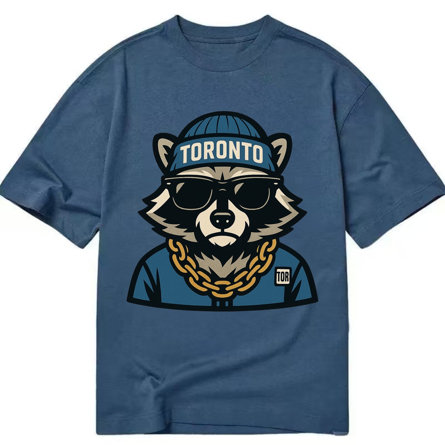 Toronto Raccoon - Classic T-shirt - Twilight Navy(Blue)
