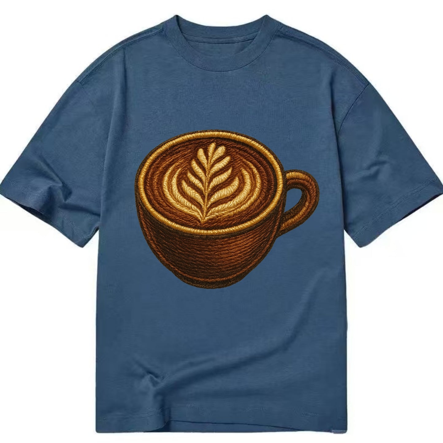 Latte Art  - Classic T-shirt - Twilight Navy(Blue)