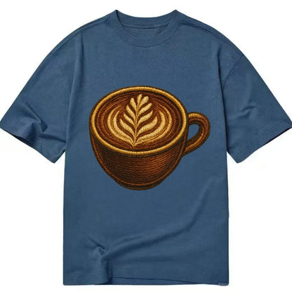 Latte Art  - Classic T-shirt - Twilight Navy(Blue)