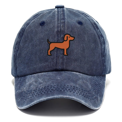 Vizsla - Rust colored flat side profile - Classic Cap - Twilight Navy(Blue)