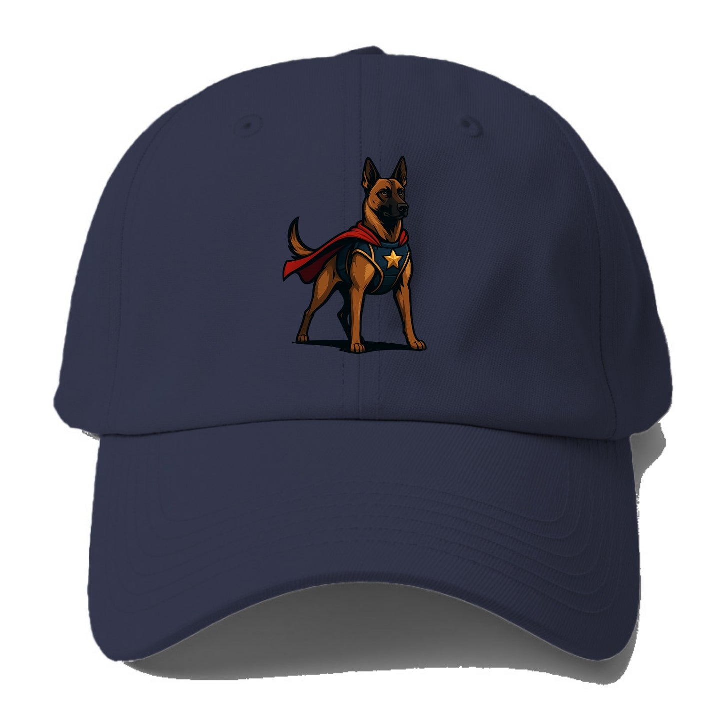Belgian Malinois Guardian Hero  - Baseball Cap - Twilight Navy(Blue)