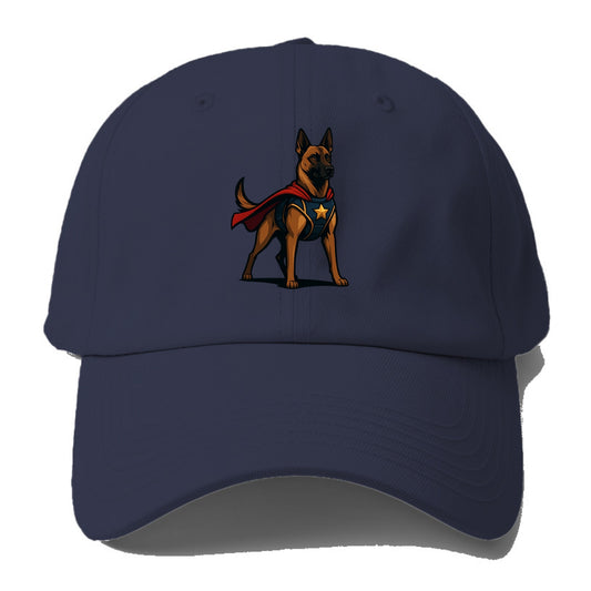 Belgian Malinois Guardian Hero  - Baseball Cap - Twilight Navy(Blue)