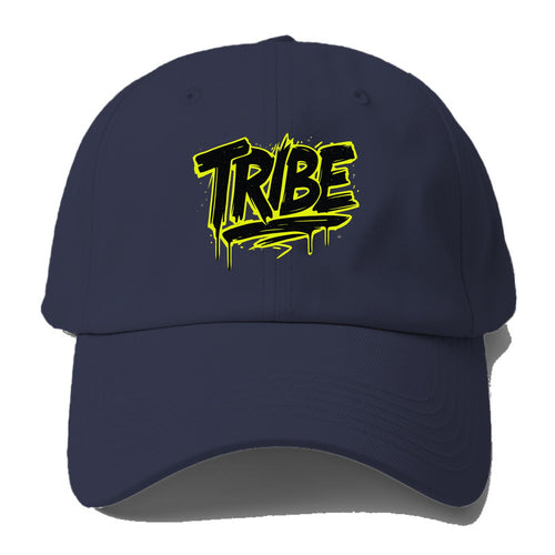 Bold typography design - TRIBE - your community, your group - Baseball Cap For Big Heads