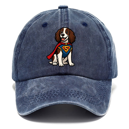 Springer Spaniel Friendly Hero  - Classic Cap - Twilight Navy(Blue)