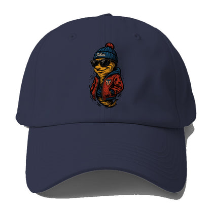 Tulsa Hurricane wearing Tulsa beanie with TU patch - Baseball Cap For Big Heads - Twilight Navy(Blue)