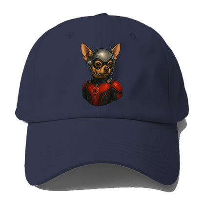 Chihuahua Ant-Man  - Baseball Cap For Big Heads - Twilight Navy(Blue)