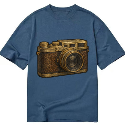 Film Camera  - Classic T-shirt - Twilight Navy(Blue)