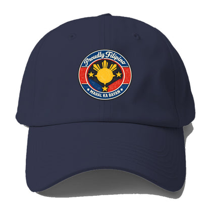 Radiant Philippine Heritage - Baseball Cap For Big Heads - Twilight Navy(Blue)