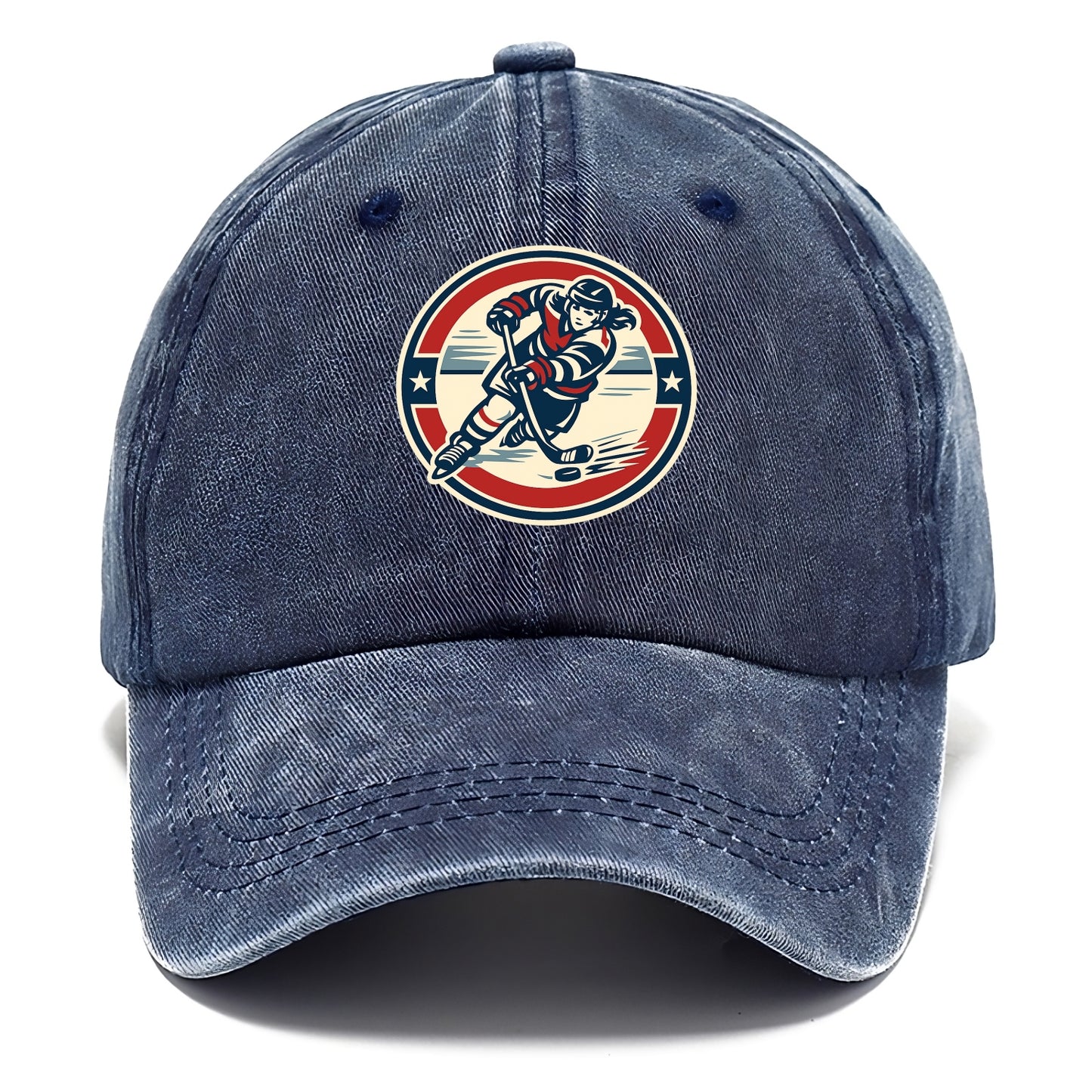Fierce Ice Queen Emblem - Classic Cap - Twilight Navy(Blue)