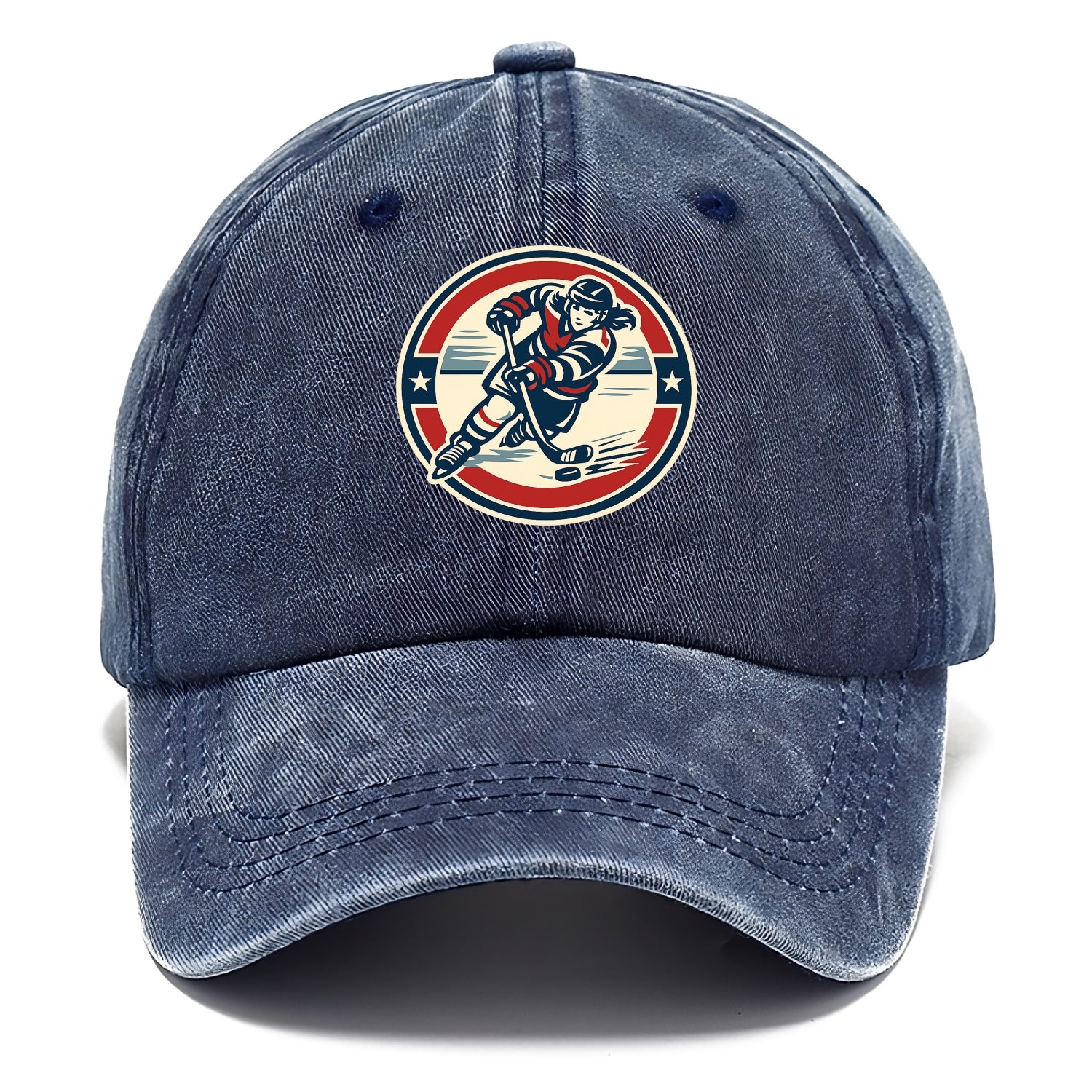 Fierce Ice Queen Emblem - Classic Cap - Twilight Navy(Blue)