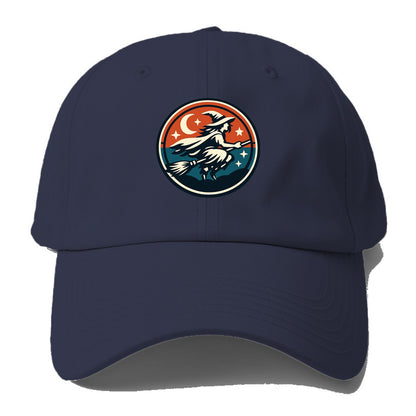 Mystic Night Witch Emblem - Baseball Cap - Twilight Navy(Blue)