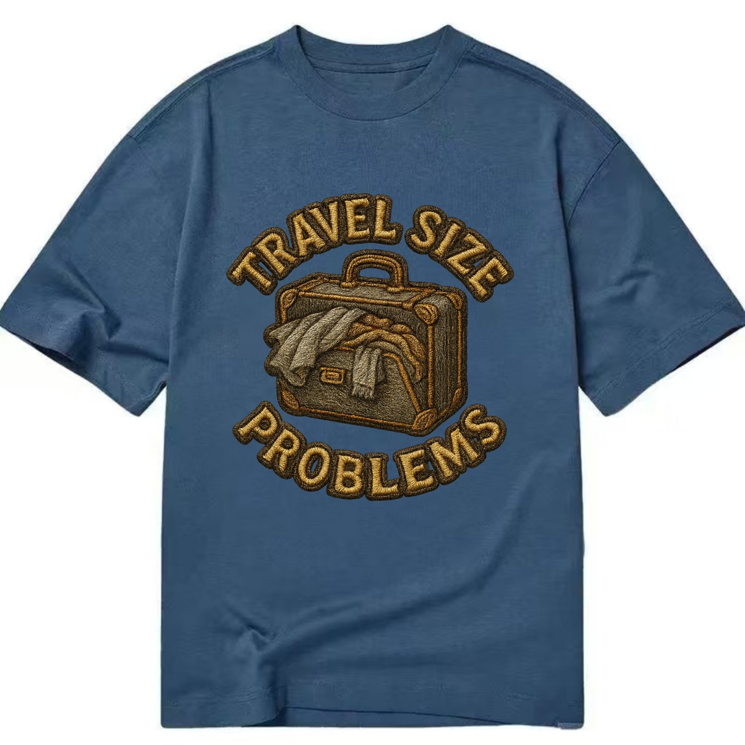 Travel Size Problems  - Classic T-shirt - Twilight Navy(Blue)