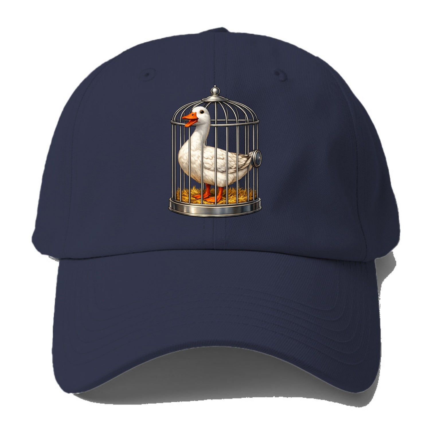 Duck In Cage - Baseball Cap - Twilight Navy(Blue)