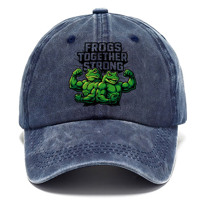Frogs Together Strong - Classic Cap - Twilight Navy(Blue)