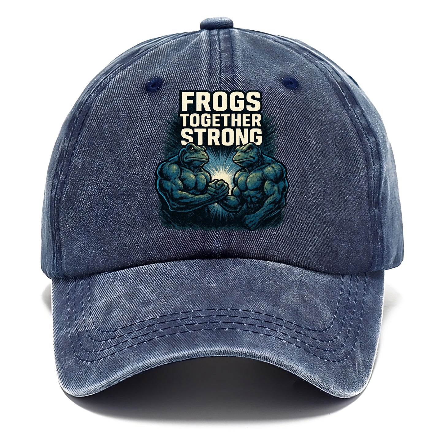 Frogs Together Strong 4 - Classic Cap - Twilight Navy(Blue)