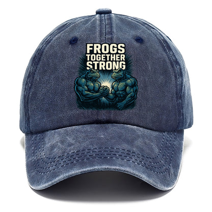 Frogs Together Strong 4 - Classic Cap - Twilight Navy(Blue)
