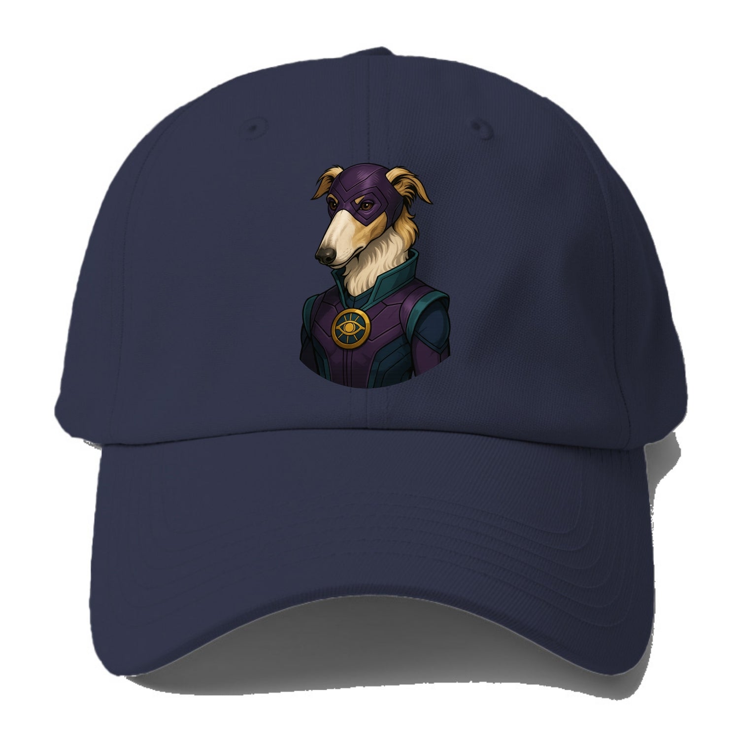 Borzoi Mystic Hero  - Baseball Cap - Twilight Navy(Blue)