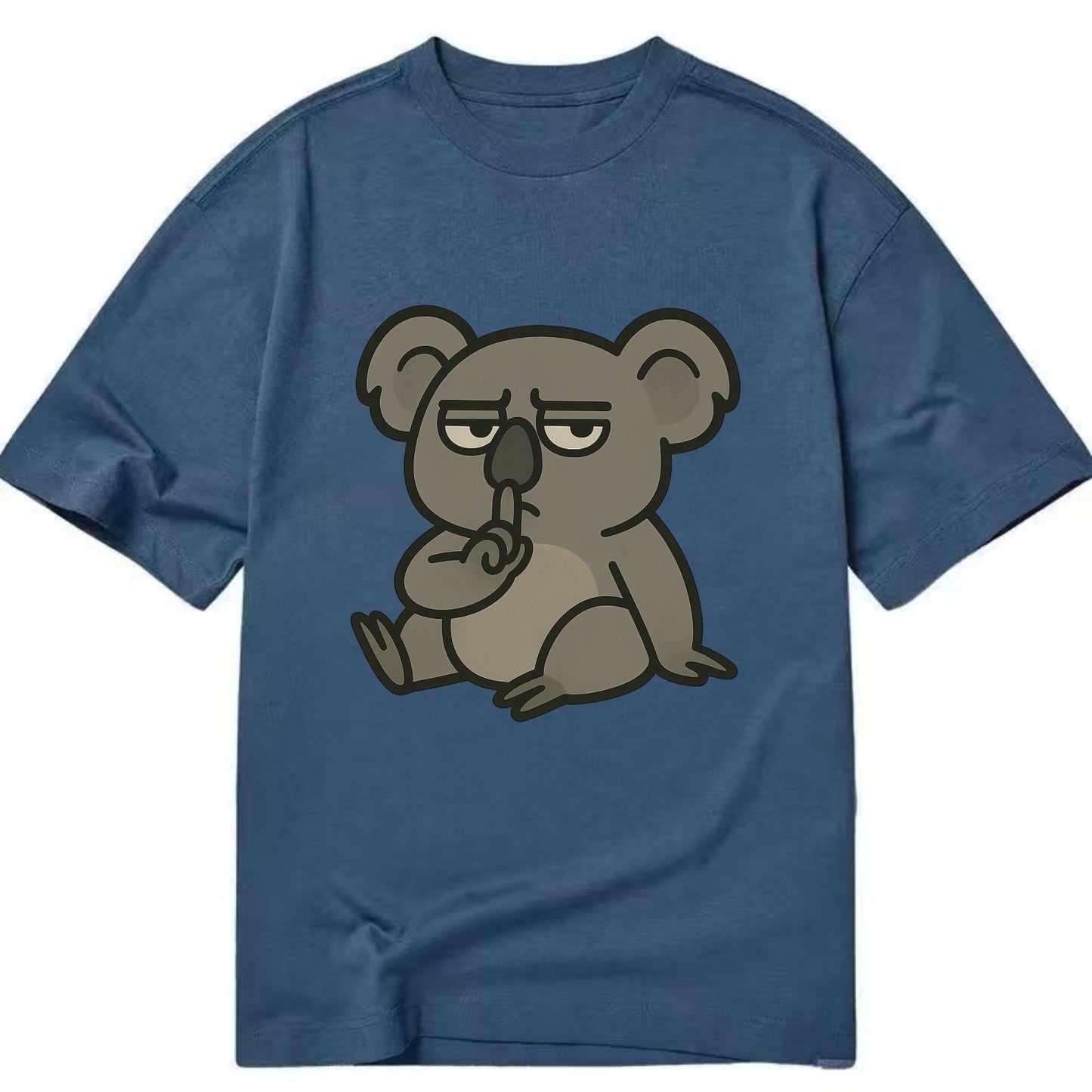 The Koala Judging - Classic T-shirt - Twilight Navy(Blue)