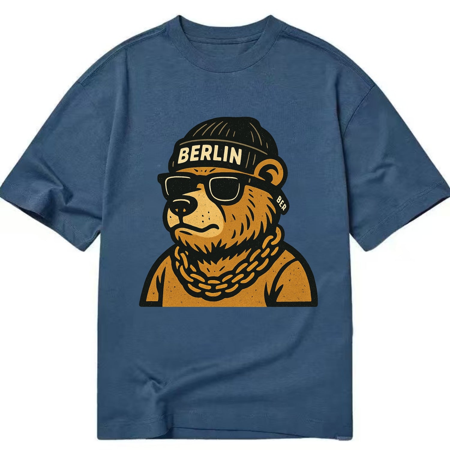 Berlin Bear - Classic T-shirt - Twilight Navy(Blue)