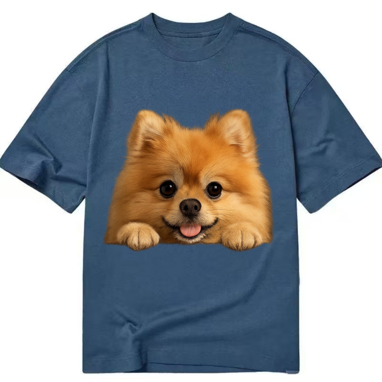 Pomeranian  - Classic T-shirt - Twilight Navy(Blue)